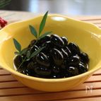 土鍋でふっくら黒豆