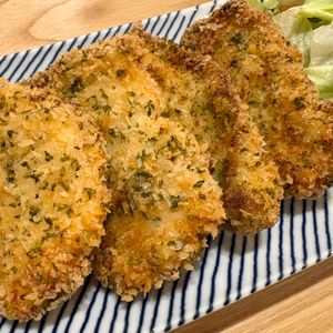 kimiの作ってみた!投稿(【のり塩チキンカツ】食材1つ！サクッと作れてパクパク美味しい)