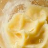 白桃とベリーの贅沢アイスクリームの工程2