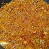 豚とひよこ豆のキーマカレーの工程5