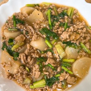 ゆうの作ってみた!投稿(【とろとろかぶのそぼろ煮】旬なとろ〜りかぶの絶品おかず♡)