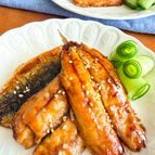 ごはんがすすむ♪米粉衣の【いわしの蒲焼き】