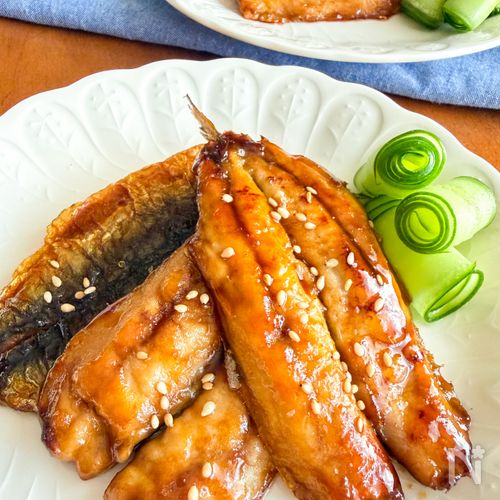 ごはんがすすむ♪米粉衣の【いわしの蒲焼き】