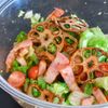 こざかなの作ってみた!投稿(『れんこんと彩り野菜のマスタードドレサラダ』洋食献立に☆)