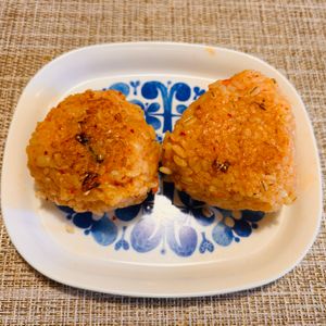 puricoの作ってみた!投稿(キムチ焼きおにぎり)