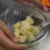 トースターで楽チン【ウインナーチーズポテト】の工程2