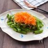 お箸が止まらない！にんじんとさやいんげんのデリ風サラダ