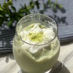 【おうちでスタバを再現♡ミキサー不要】抹茶フラペチーノ