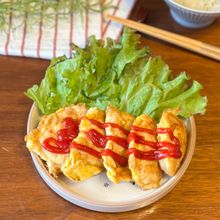 米粉で作る「ふわっふわのむね肉ピカタ」