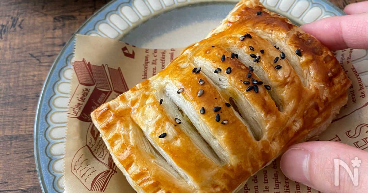 やさしい甘さ♪もちもちスイートポテトパイ