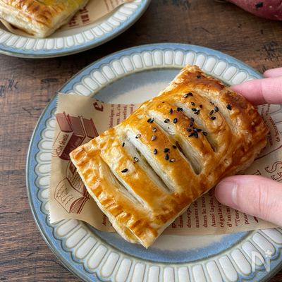 やさしい甘さ♪もちもちスイートポテトパイ