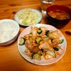 まろみの作ってみた!投稿(鶏肉ときゅうりの塩レモンソテー)