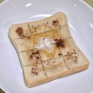 キャピタンの作ってみた!投稿(【ココナッツ風味】はちみつトースト)