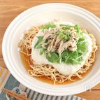【豆腐干】低糖質！ささみのゆずこしょう風味☆とろろがけ
