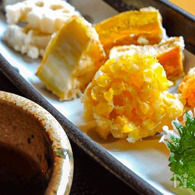 自宅で基本の野菜天ぷら