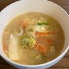 くだもの大好き🧡の作ってみた!投稿(【包丁いらず】5分で!ふんわり卵と豆腐、カニかまの春雨スープ)