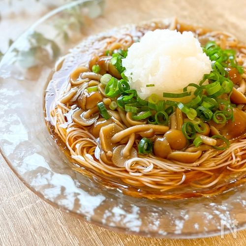 なめこおろしそうめん