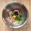 さっぱり香る！ゆかりと大葉の【鶏つくね】の工程2
