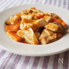 鶏胸肉の甘酢あん炒め