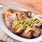 ナスだけであと一品＊ふっくらとろとろ照り焼きマヨ