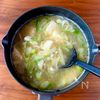 【ネギとひき肉の中華スープ】満足感たっぷり♡の工程3