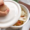 【厚揚げのチリ風とろたまスープ】甘辛でハマる！節約スープ♡の工程3
