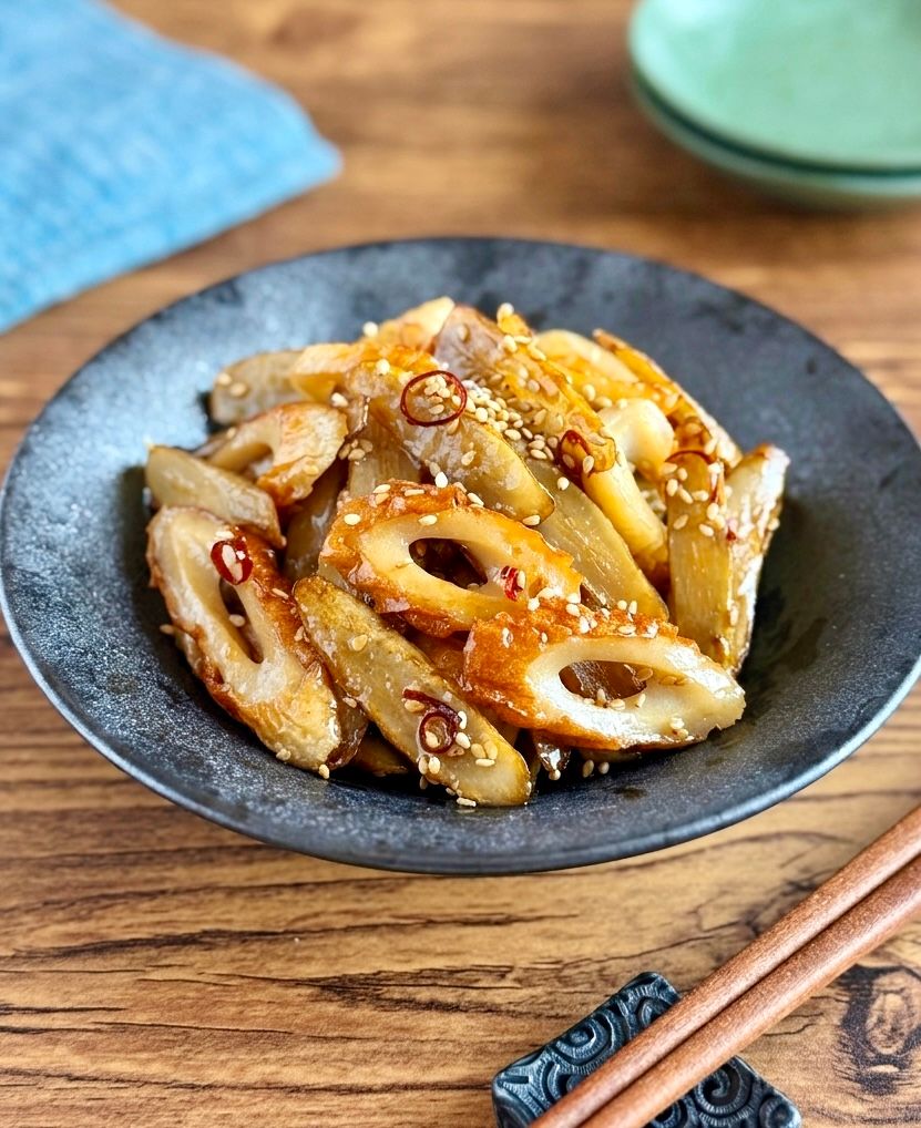 旬の香り♪【新ごぼうとちくわの甘辛ごま炒め】 | レシピサイトNadia