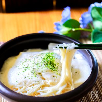 【美味くなりたい人へ】フワフワ磯雪そうめん