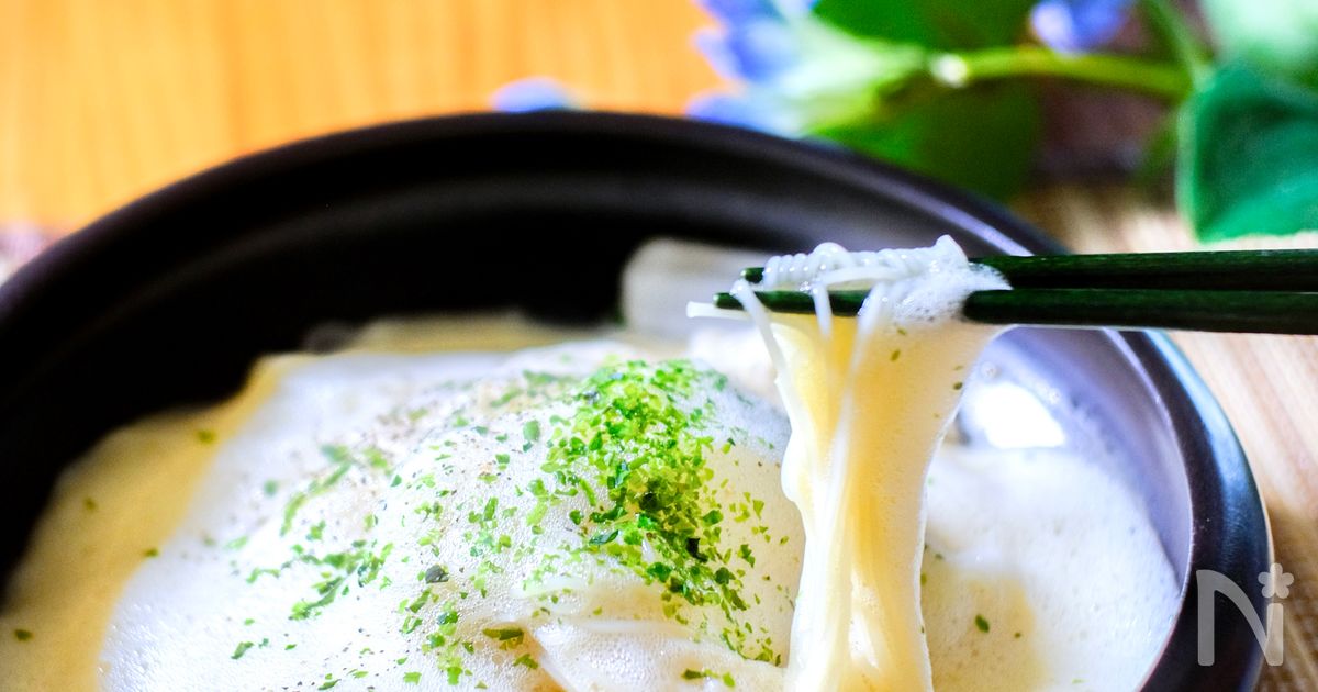 【美味くなりたい人へ】フワフワ磯雪そうめん