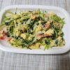 とももの作ってみた!投稿(【豆苗のふわ玉にんにく炒め】お肉なしでも大満足♪)