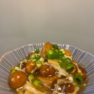 みーたんの作ってみた!投稿(厚揚げのきのこあんかけ)