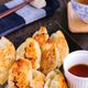 ポリ袋で作るから手が汚れない♡旨味たっぷり♪♪【焼き餃子】