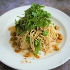 豆腐干とパクチーの四川風香味和え