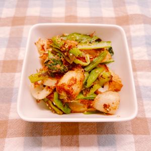 ビートの作ってみた!投稿(『ちくわと小松菜のおかか炒め』お弁当や副菜にぴったり♡)