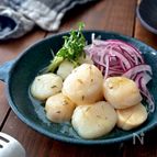 低温調理で甘さとうま味がアップ！【ほたてのコンフィ】