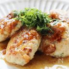 香味野菜たっぷりのつくね、梅風味
