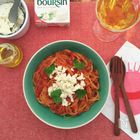 新生活に備えて、忙しいときこそ手作り料理でエネルギーチャージ! ブルサンで作るちょっとリッチなパスタ