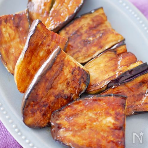 うなぎのたれが余ったら。なすの蒲焼き