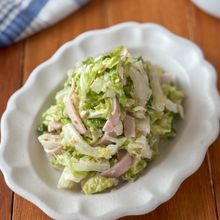 【白菜のごまサラダ】風邪予防に♪