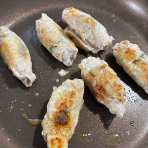 トミーの作ってみた!投稿(【豚ロースの大葉チーズミルフィーユ巻き巻き】ジューシー♪)