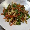 楽ラク手抜キッチン🐶🐾の作ってみた!投稿(ごぼうとピーマンの麺つゆバター♩麺つゆバターでコクうま！簡単)
