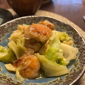 361952の作ってみた!投稿(ワンパンで簡単!鶏肉とキャベツのポン酢照り焼き【重ねて放置】)