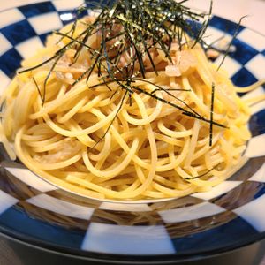 のりたろうゆいのすけの作ってみた!投稿(ランチ格上げ!大葉とツナの和風パスタ)