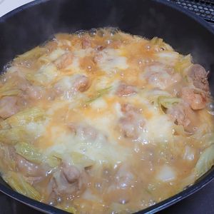 さおりんの作ってみた!投稿(【鶏とキャベツのチーズタッカルビ】おうちで気軽に韓国気分♪)