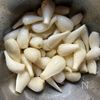甘めのらっきょ漬けの工程1