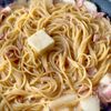 ワンパン！めんつゆで簡単♪【ながいも和風パスタ】の工程5