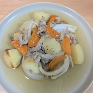 ゆいの作ってみた!投稿(【新たまと新じゃがの塩煮込み】ほくほく♡とろとろ♡春おかず♬)
