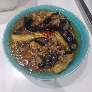 ななももママの作ってみた!投稿(行列のできる定食屋さんの😘🍚なすの和風そぼろあんかけ😋)