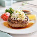 レモンとシソの和風ハンバーグ。レモン醤油で♪メインおかず！