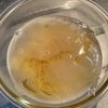 チンして和えるだけ♪「レタスとゆで卵のスパゲティサラダ」の工程2